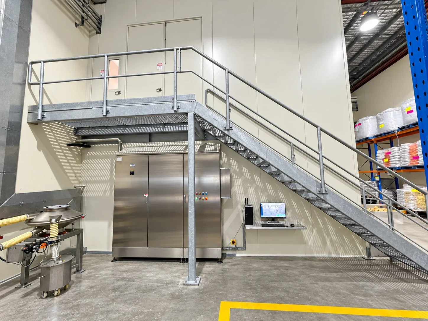 Food production area at Tip Top Carrara