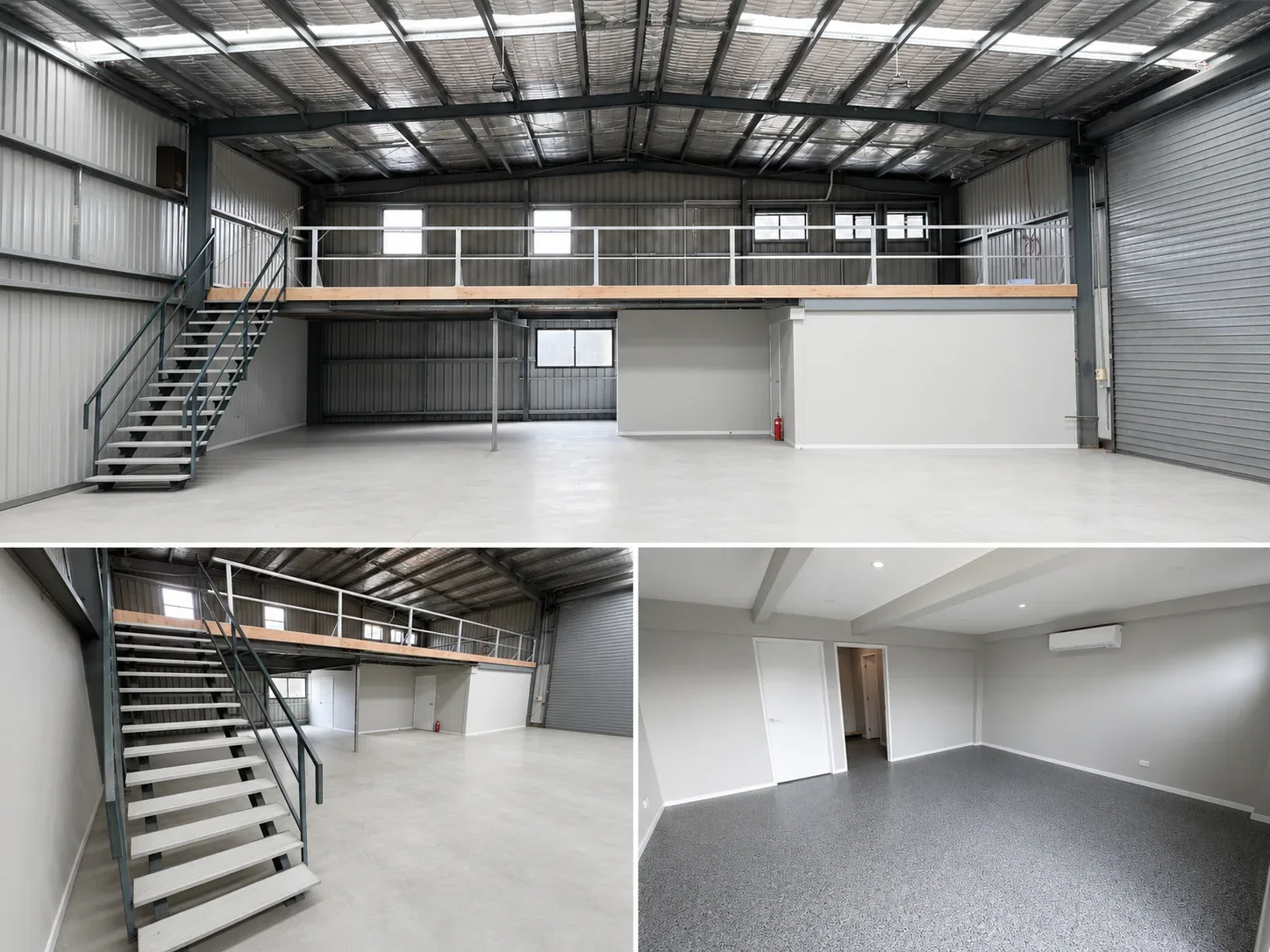 Refurbished warehouse at 61 Harper Street, Molendinar