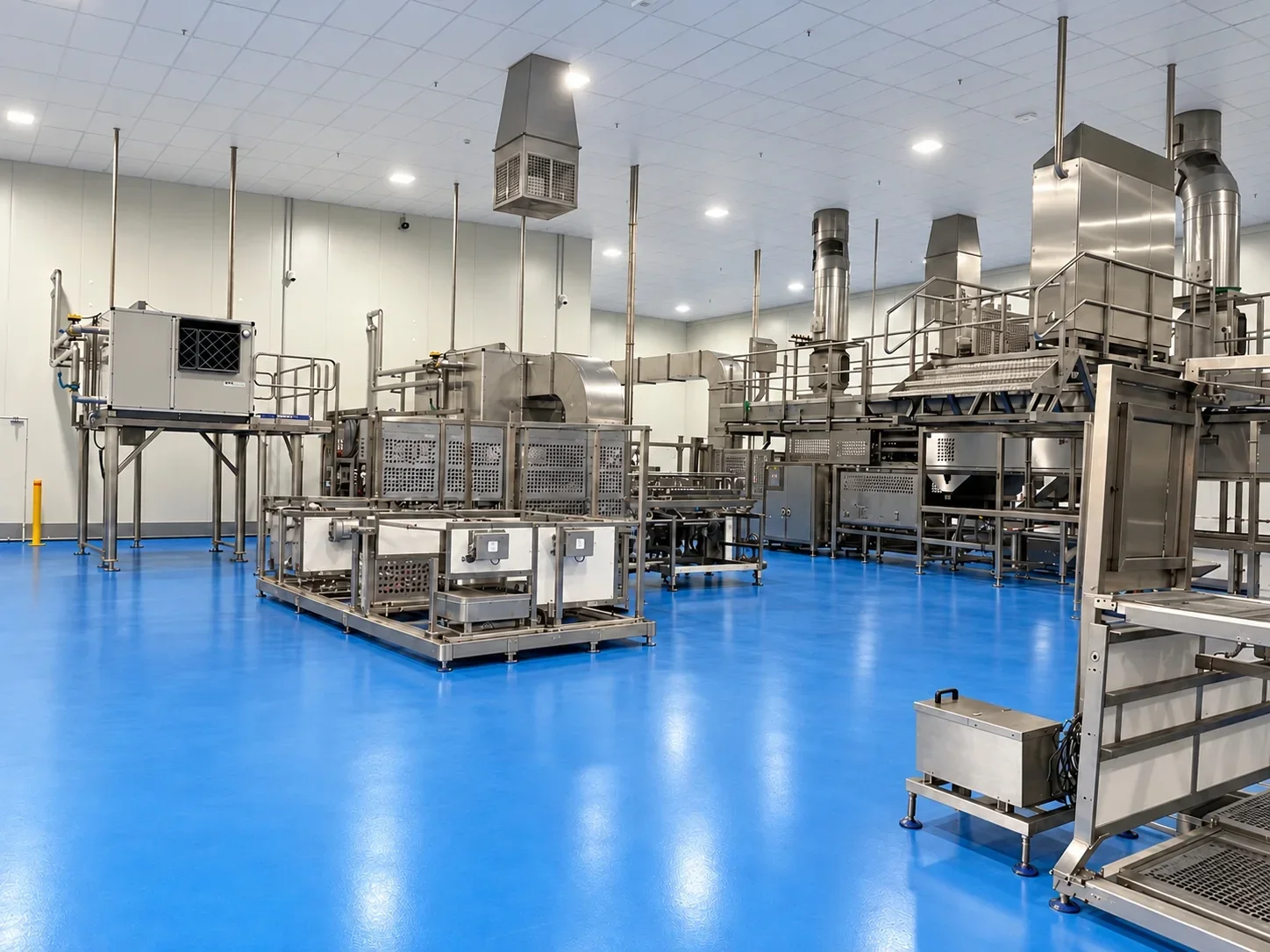 Food production facility refurbishments: hygiene, services and shutdowns